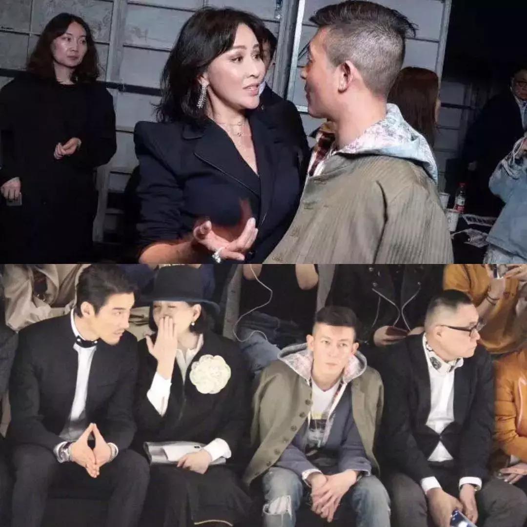 和刘嘉玲陈伟霆在上海时装周上聊个天，是什么体验？