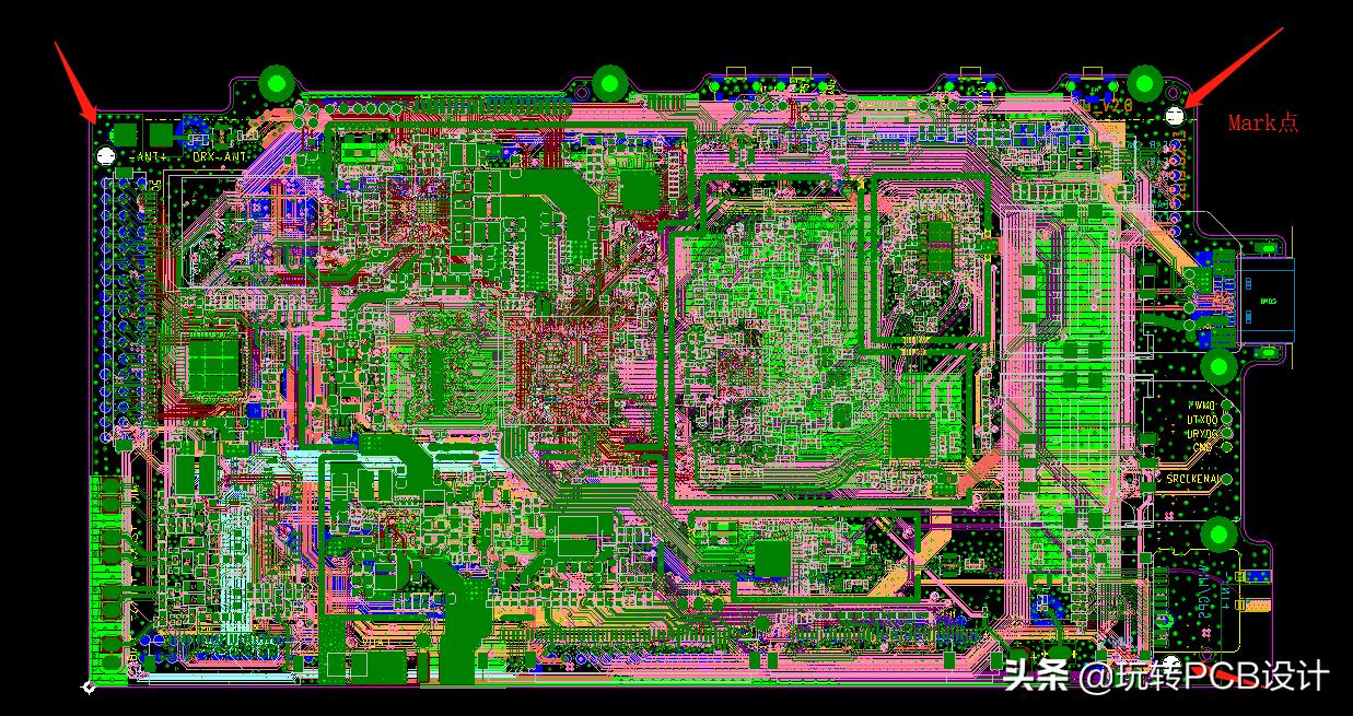 pcb怎么设置基准点,pcbmark点是什么