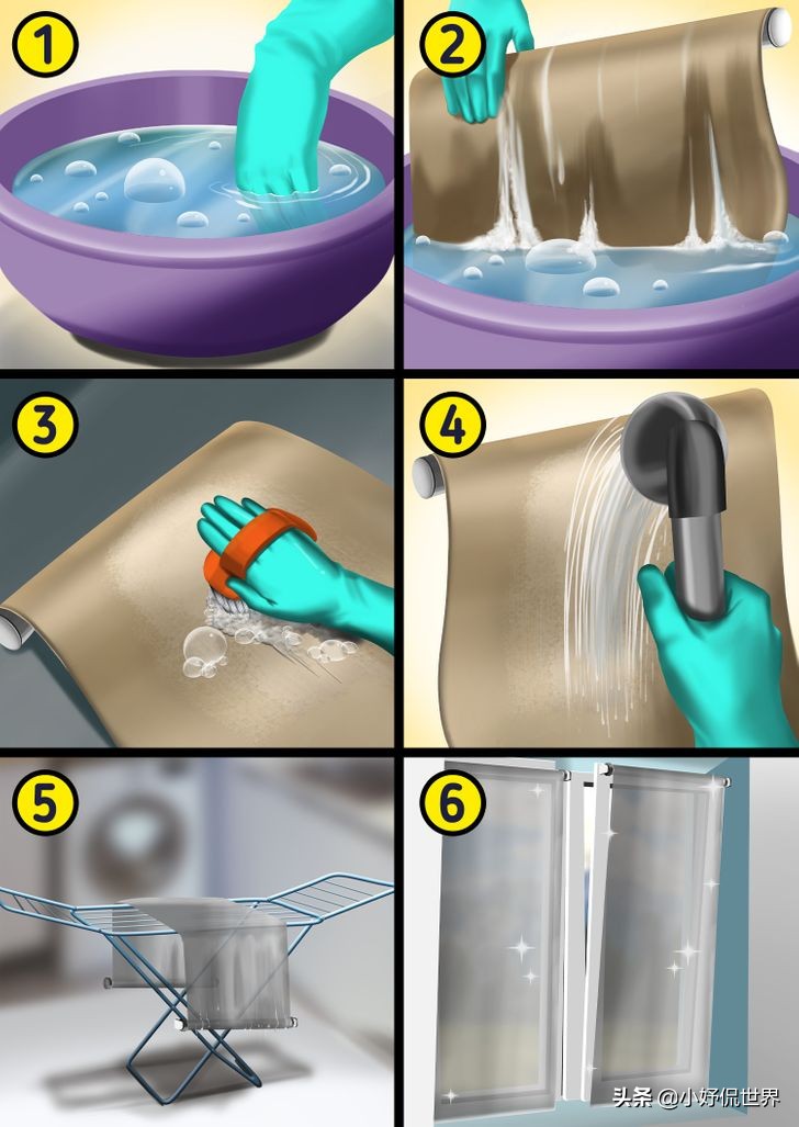 日常生活小常识家庭清洁小妙招,如何清洁卷帘窗