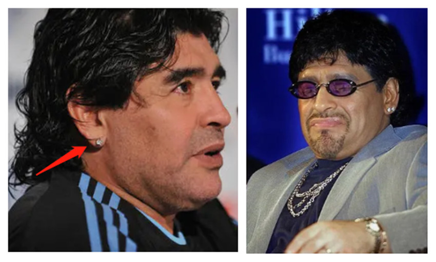 马拉多纳两块劳力士,马拉多纳双手戴劳力士