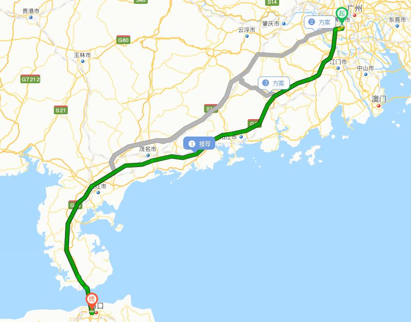 北京到海南自驾攻略最新,北京到海南自驾最佳路线图