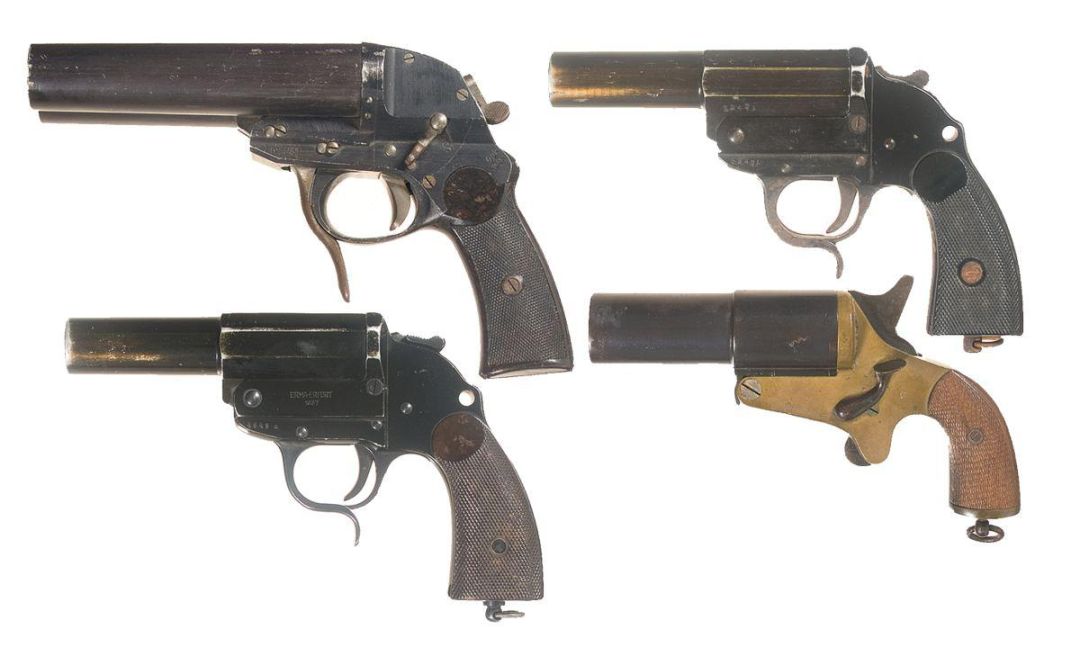 德国二战时冲锋枪可以点射吗,二战纳粹德国信号枪