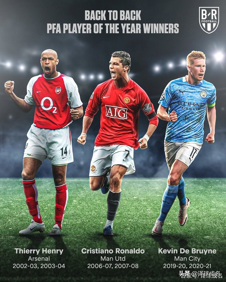 足球比赛德布劳内,德布劳内英超最佳球员颁奖