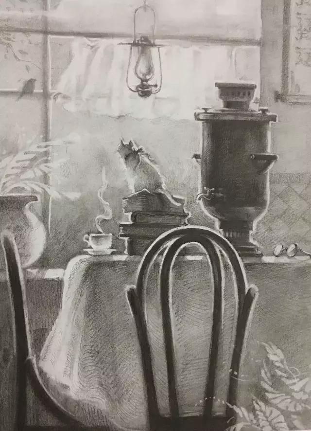 清华美院素描高分卷怎么画,清华美院高考素描