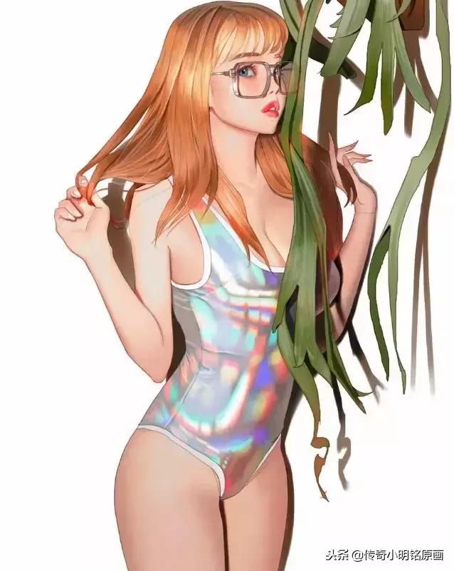 他把恋爱中的姑娘都画成插画，美哭10万宅男！