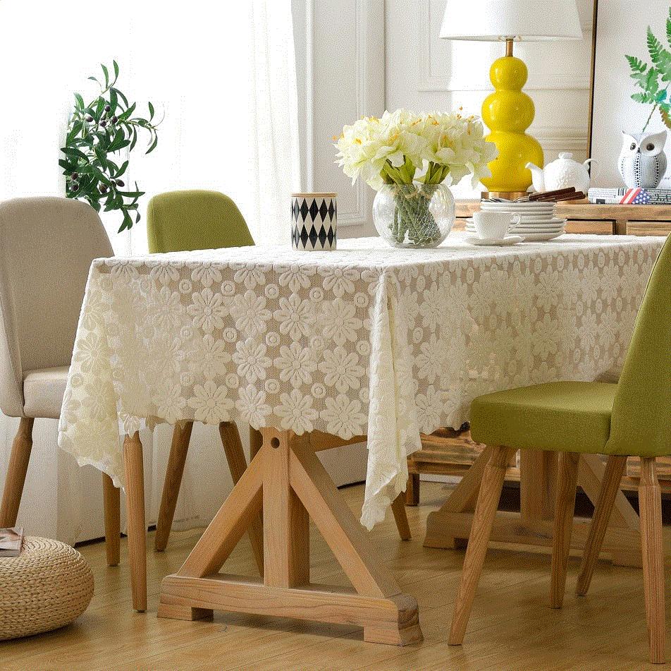 桌布样式,餐桌桌布种类及使用方法