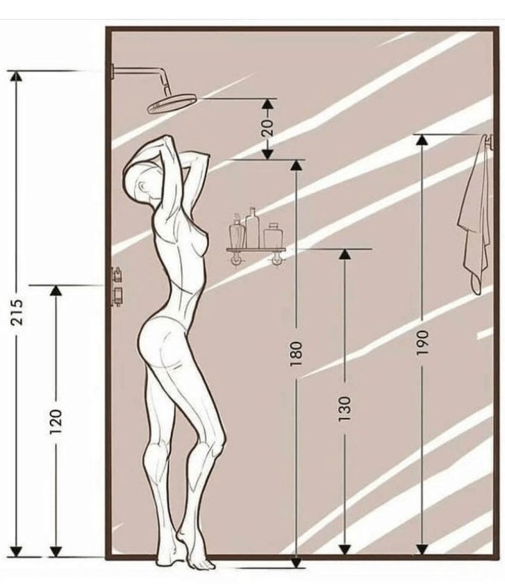 带卫生间卧室尺寸标准及图例,最小的卫生间设计尺寸