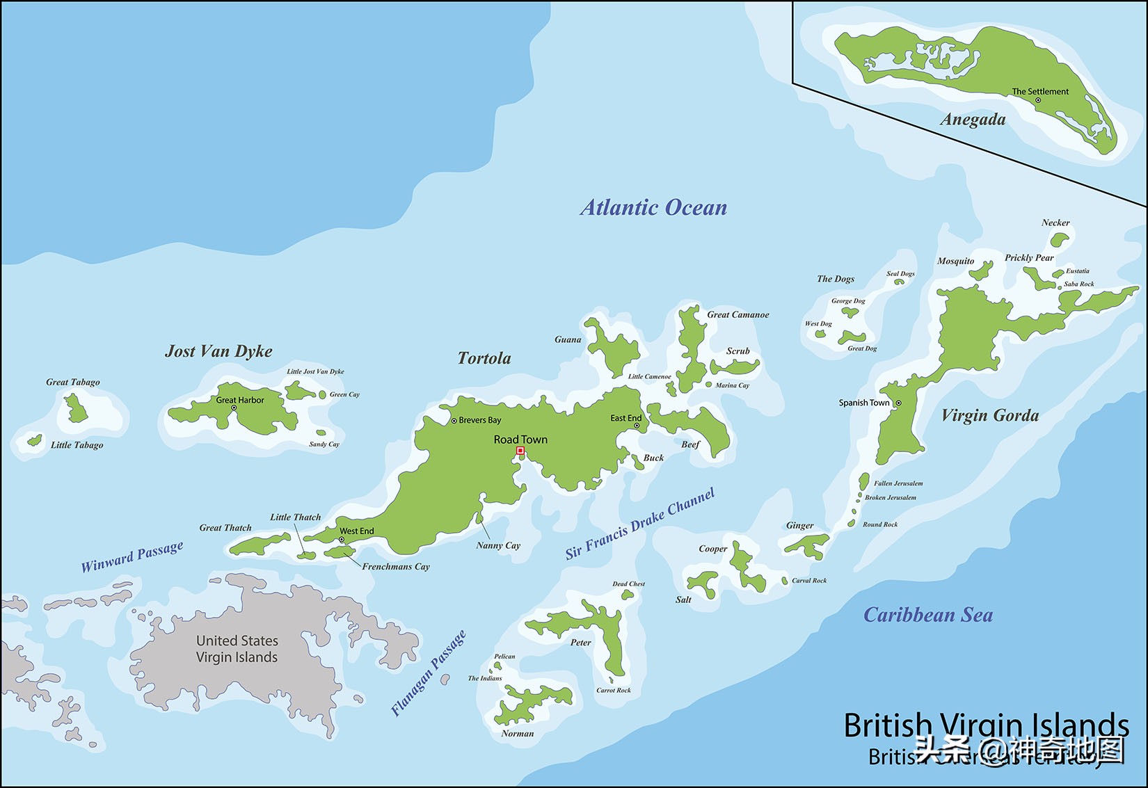 乱谈岛屿,77英属维尔京群岛,BVI“反贪风暴”中的洗钱天堂