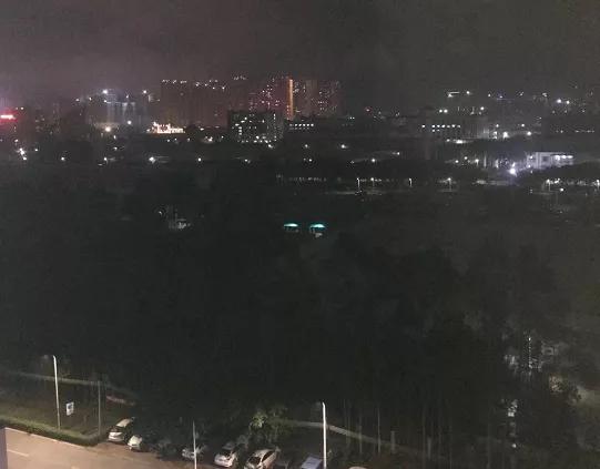 大亚湾西区亮灯率,大亚湾石化区晚上亮灯