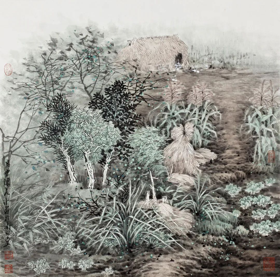 充满诗情画意的山水田园风光,慢慢体味令人陶醉的田园山水韵味