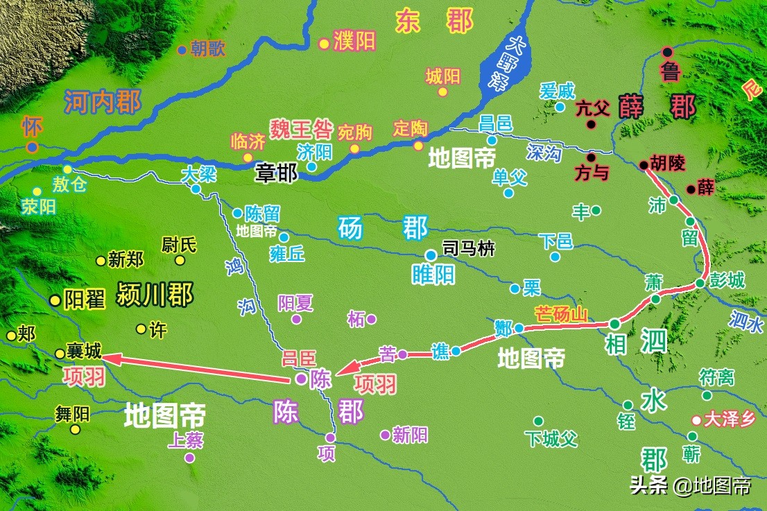 项羽怎么打败56万大军的,项羽攻打樊城完整视频