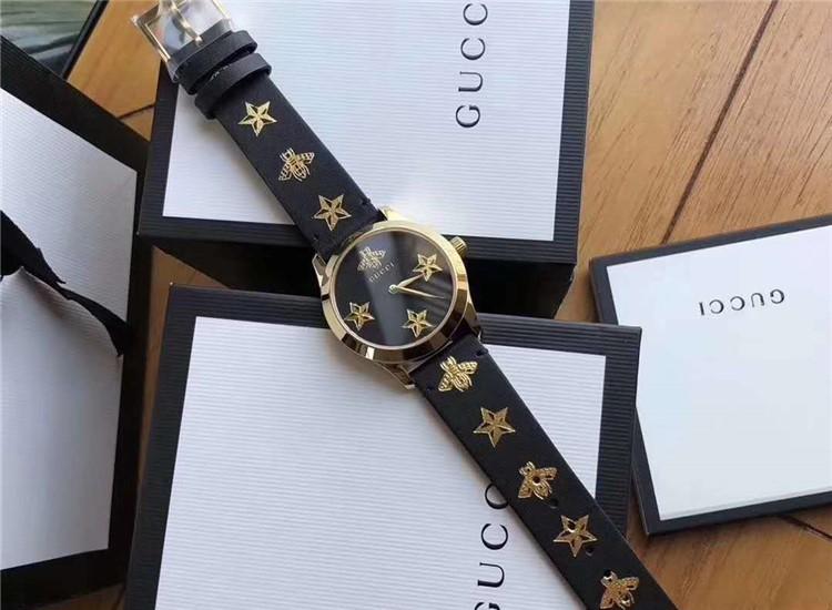 gucci古驰经典石英手表,中古款gucci手表
