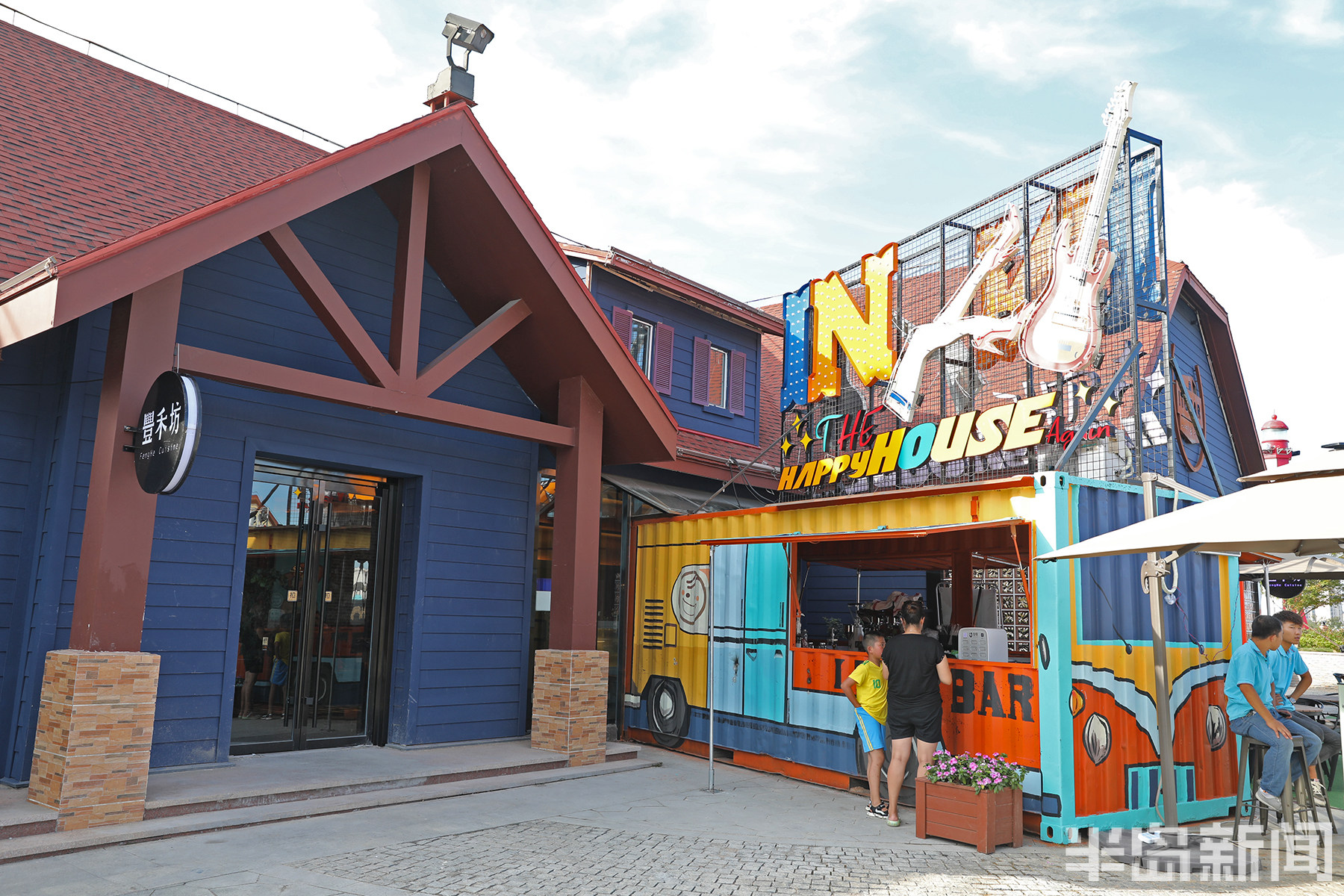 青岛金沙滩啤酒城地标,走进青岛金沙滩啤酒城