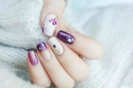 短指甲适合的美甲小仙女,小仙女夏季必备薄荷美甲