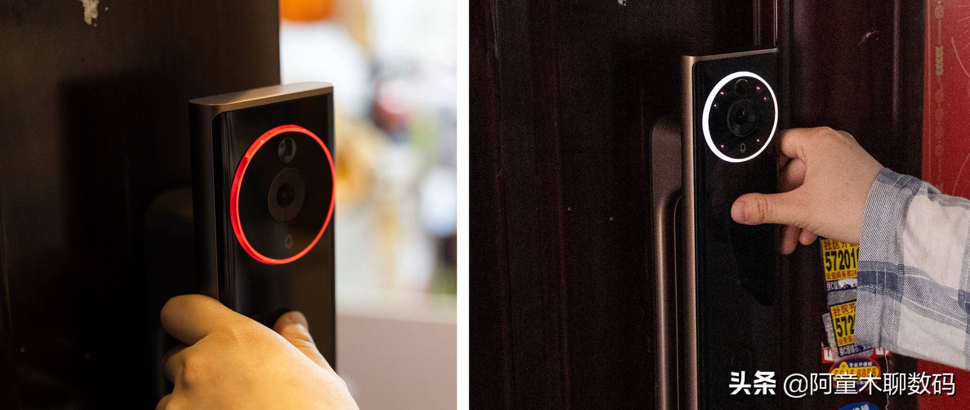 云米猫眼可视智能锁测评,云米智能门锁可视猫眼