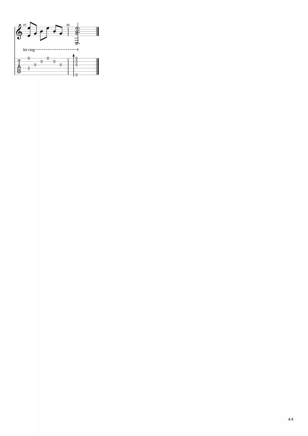 适合初学者的吉他最简单谱子,有哪些适合新手学的吉他曲