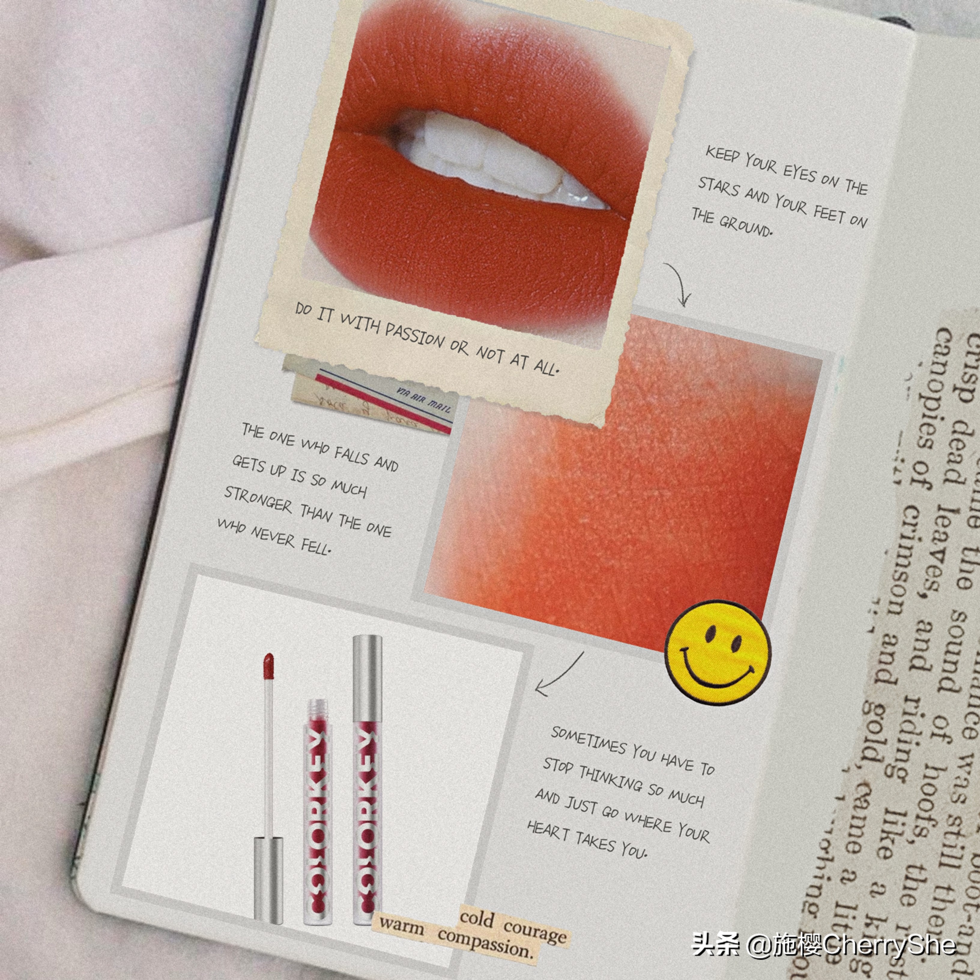 10色号口红番茄红,十支口红色号推荐