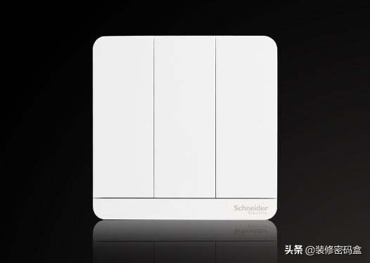 家里装修怎么样选开关的颜色,家装开关面板怎么选