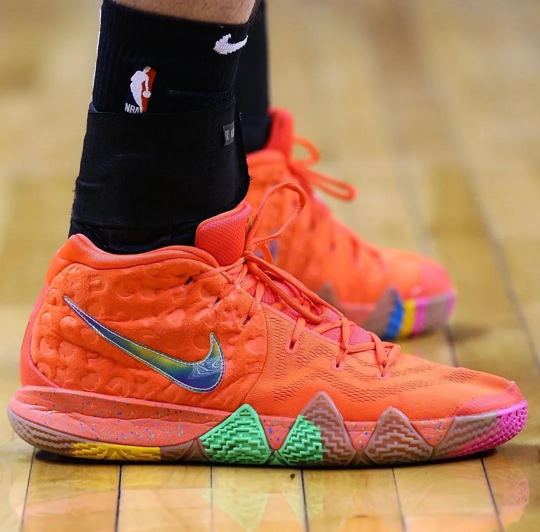 让杜兰特签欧文的球鞋,nba球员上脚的球鞋