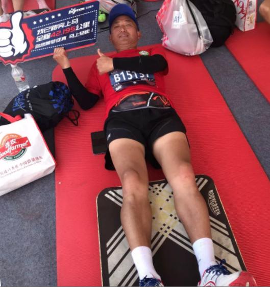 bgreen助力2019上海国际马拉松，律动机助运动健儿快速放松、恢复