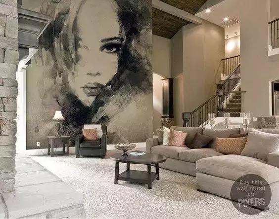 自己在家画墙绘零基础,简单又好看的小墙绘