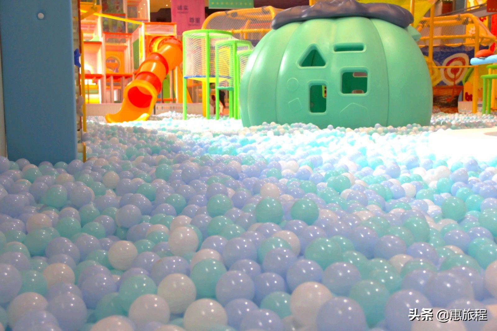 西安市免费公园儿童乐园,西安新城区网红游乐场打卡地