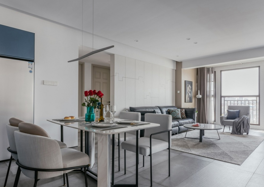 方桌可变圆桌的大理石餐桌,大理石圆桌和方桌哪个好