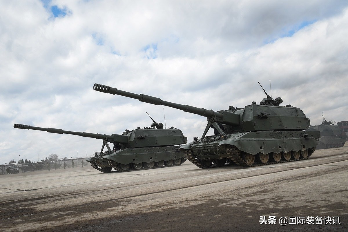 俄罗斯最新型榴弹炮,联盟sv型火炮参加俄乌战争了吗