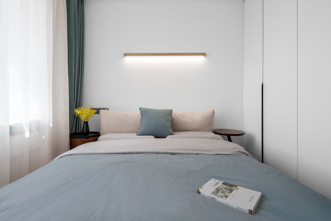 和豪华一点不沾边！98㎡三房，却让人百看不厌，尤其是客厅