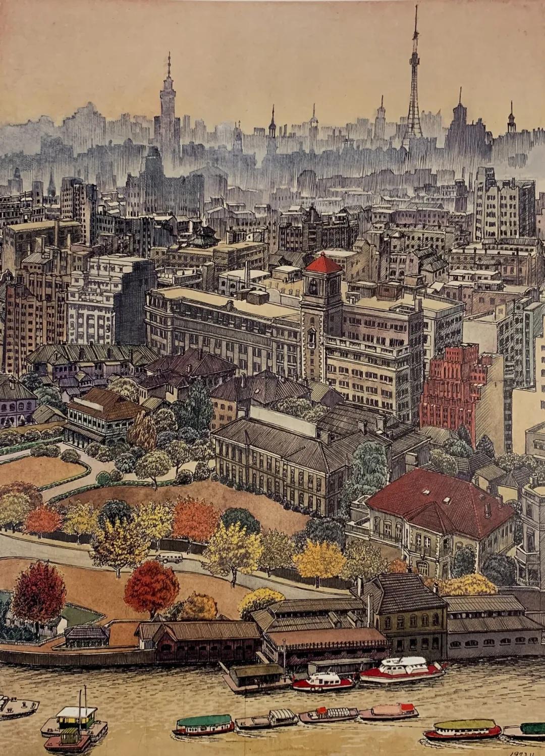 长江流域的风景画,长江生态人文画卷画师们画出震撼