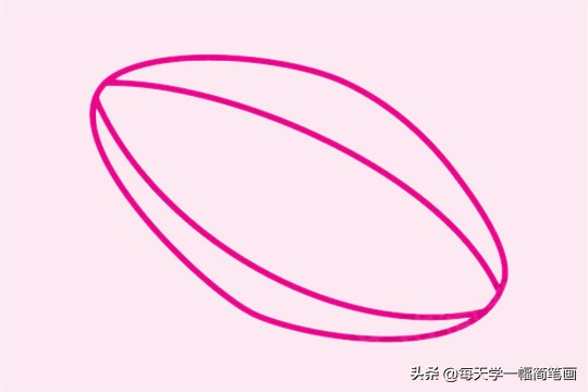 橄榄球简笔画怎么涂色,各种球的画法简笔画