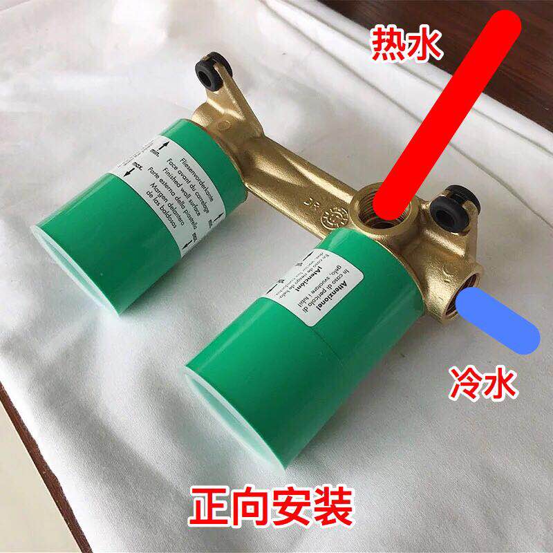 入墙水龙头开槽深度,暗藏预埋式水龙头效果图