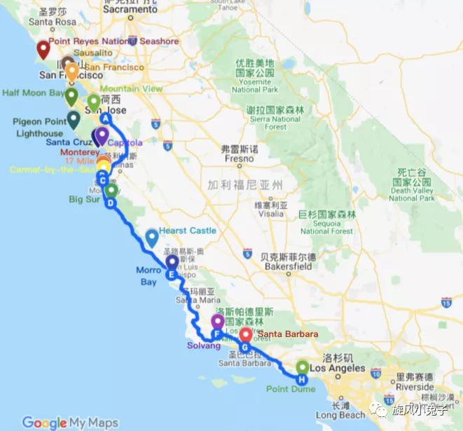 加州沿海1号公路自驾游散装系列（一）：阳光北加的金山依旧