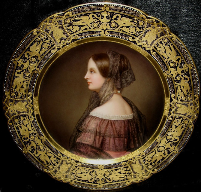 欧洲人物瓷板画,欧洲油画经典肖像画