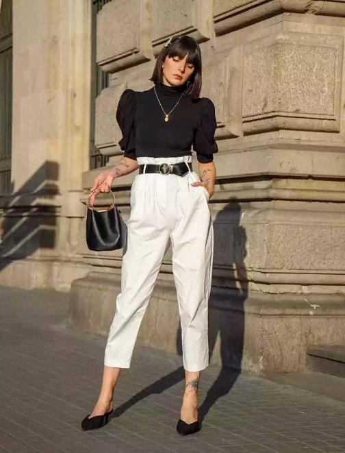 长款泡泡袖如何才能不那么壮,泡泡袖真的很显胖吗