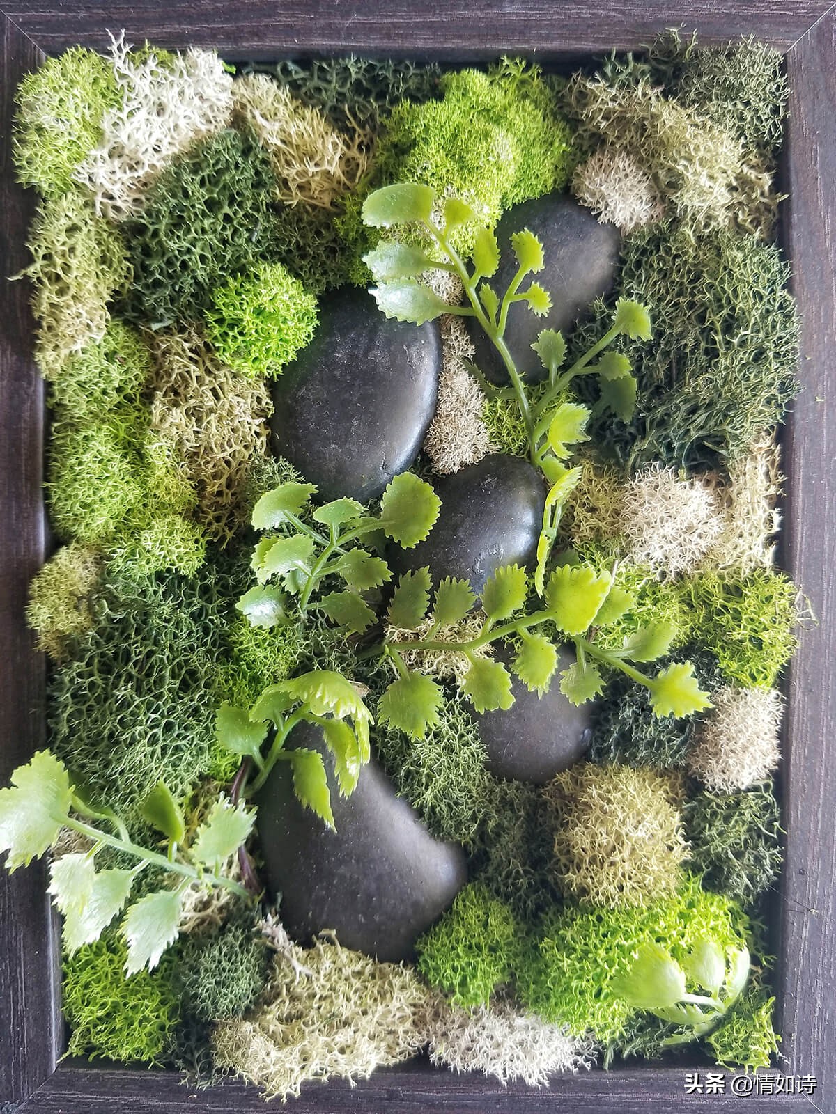 奇石花园风格,各种造型石头花园装饰