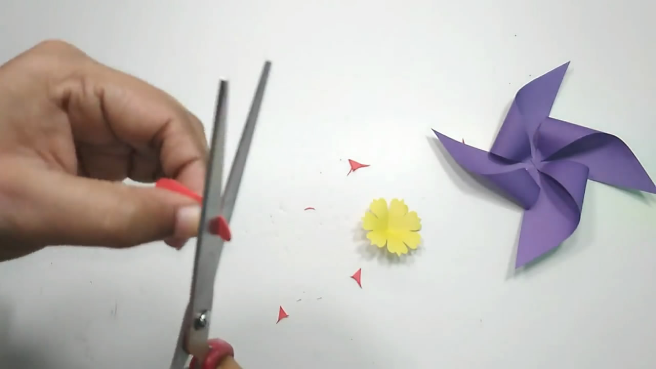 80后纸风车怎么做,90后风车手工制作