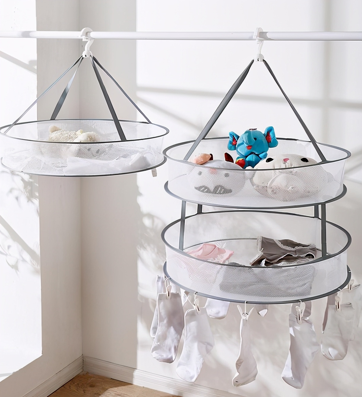 现在高层怎么晒衣服美观,高层都是怎么晒衣服的