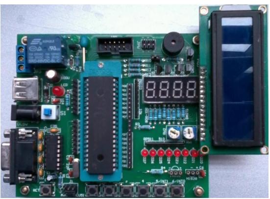 51单片机lcd1602怎么设置闹钟,51单片机lcd1602转接板
