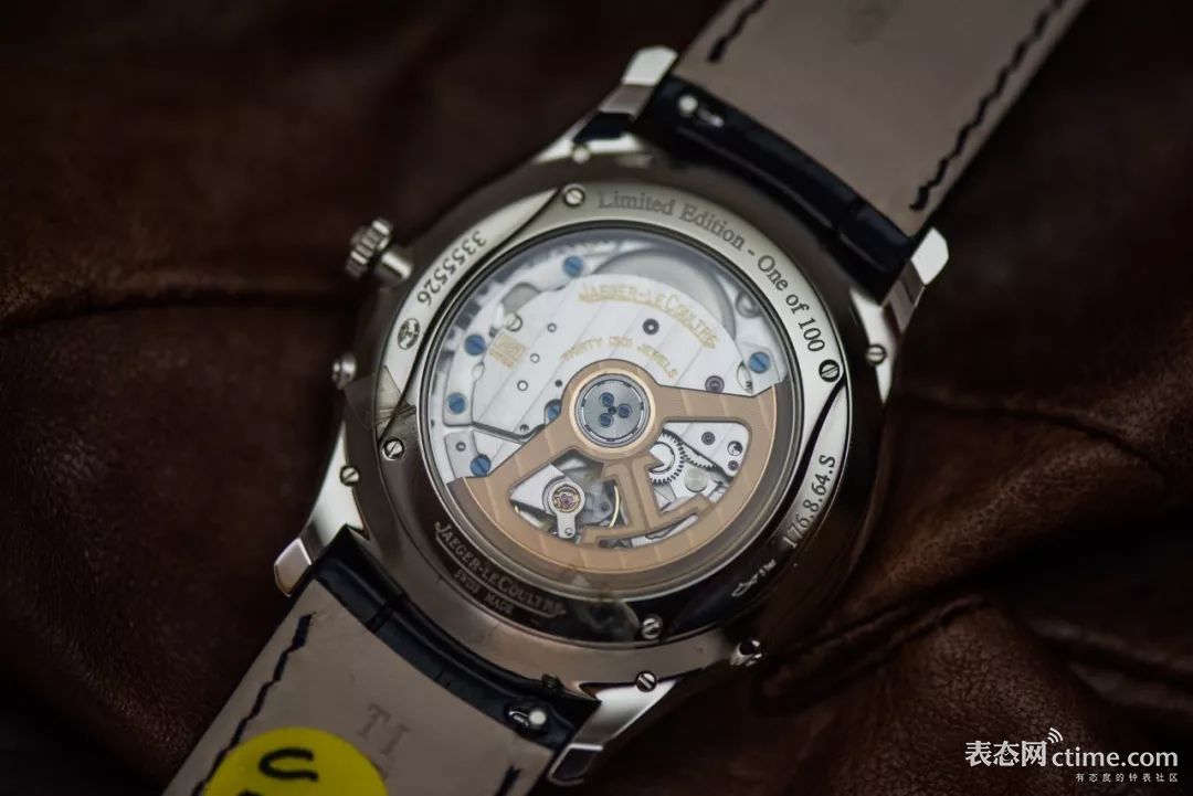 积家大师月相珐琅盘限量版,积家大师系列大丑腕表