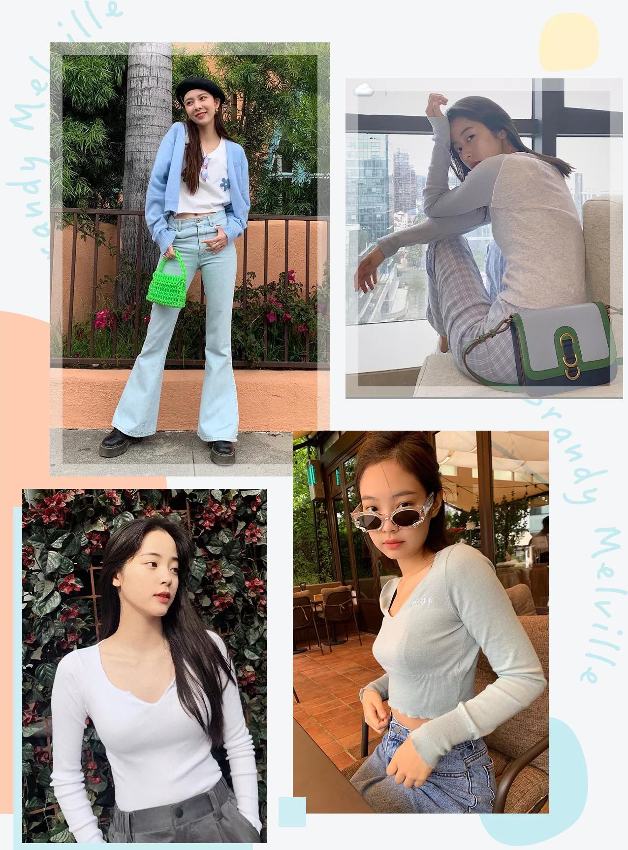 bm同款衣服搭配,bm同款上衣两件套