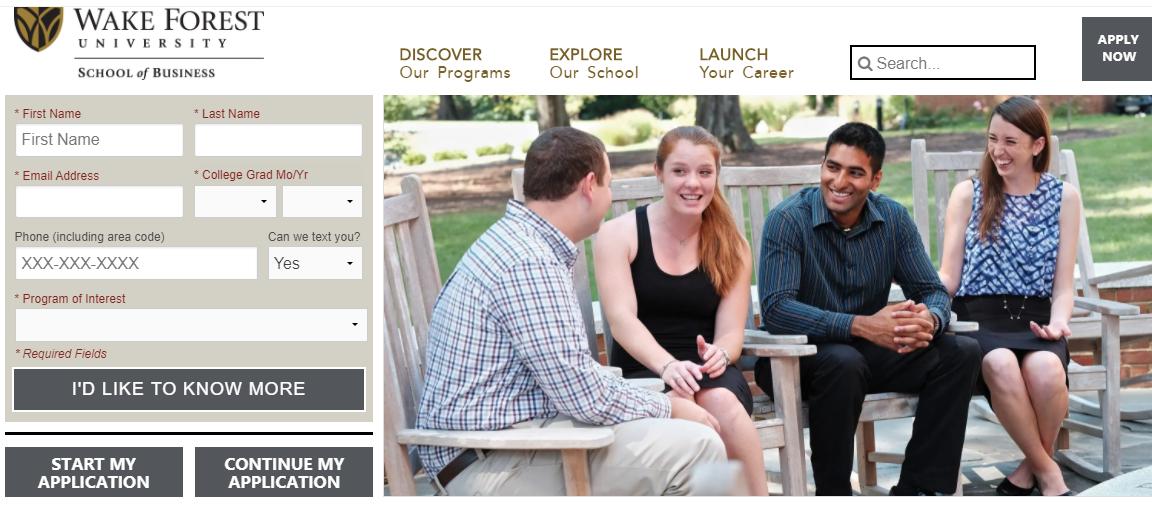 维克森林大学商学院排名,维克森林大学offer一般多久下来