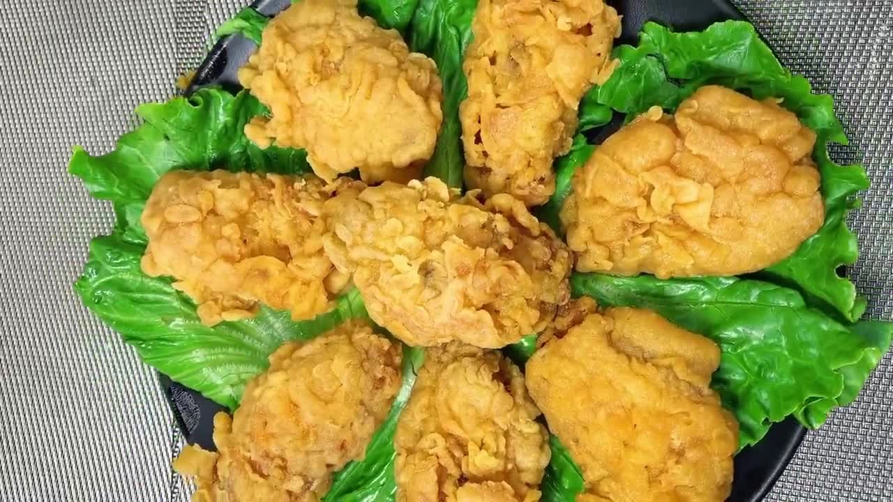 肯德基炸鸡翅中的做法不要面包糠,在家做像肯德基一样好吃的炸鸡翅