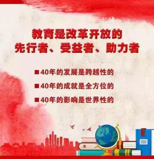 中国教育面临的40年来大变革,中国教育40年述评