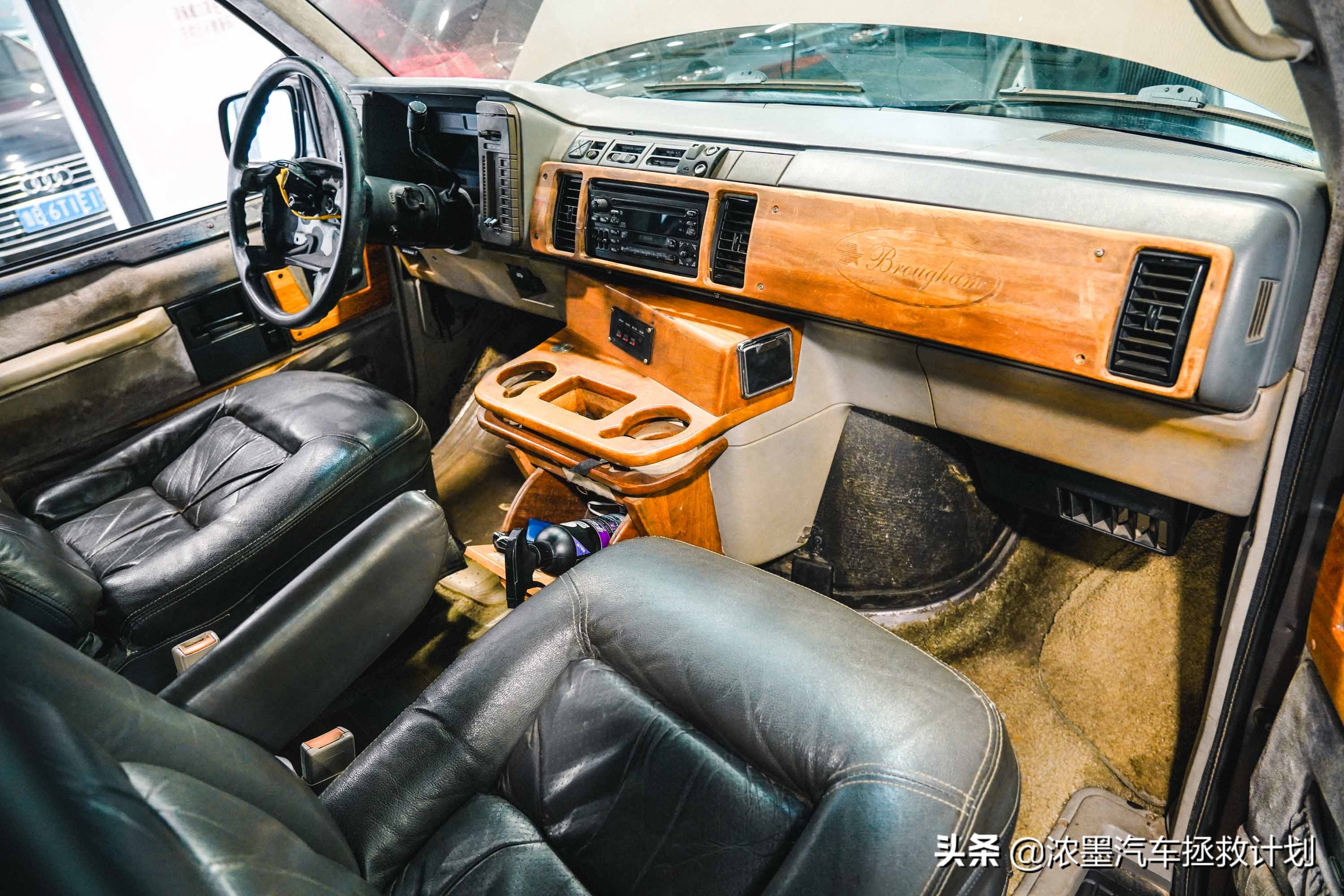 翻新整备修复丰田第一代普瑞维亚,一代情怀丰田普瑞维亚