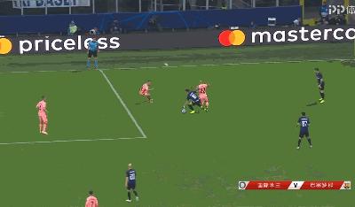 轻视射门员巴萨终尝苦果国米绝世杀手伊卡尔迪狠抽宇宙流巴掌！