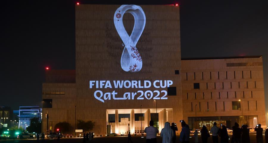 2022卡塔尔世界杯公布会徽,2022卡塔尔会徽