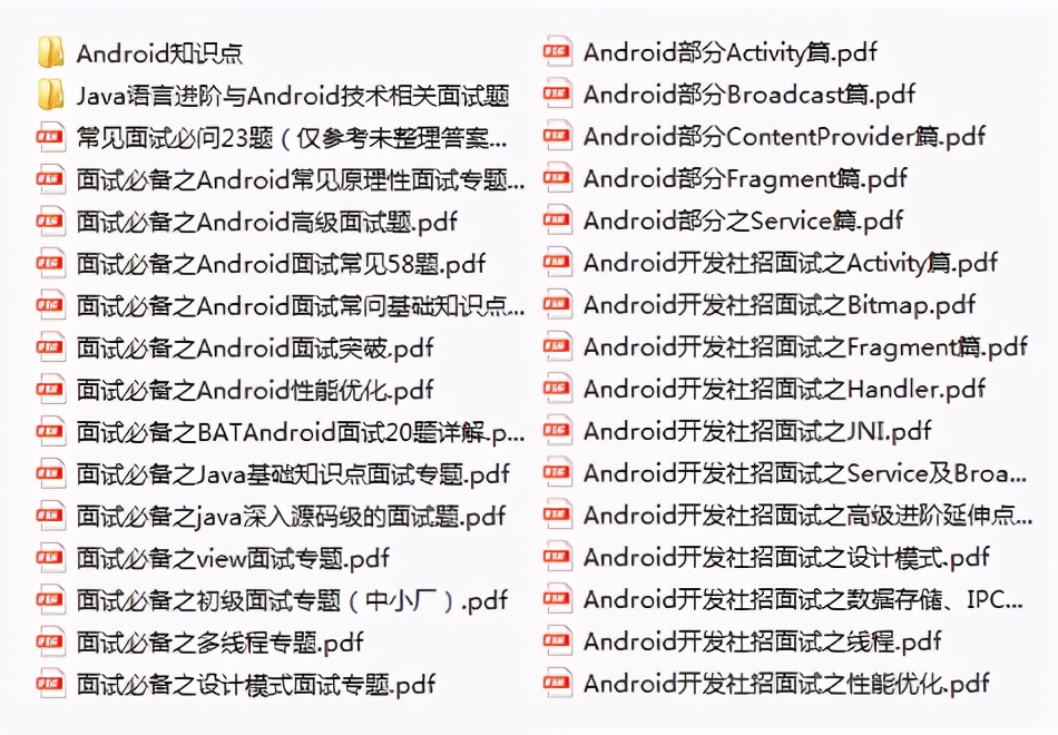 android面试大厂怎么准备,android开发实习面试会问什么