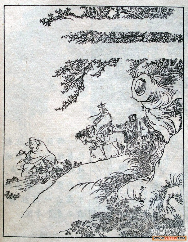 《西游记》之三打白骨精背景图,西游记三打白骨精文字版图文