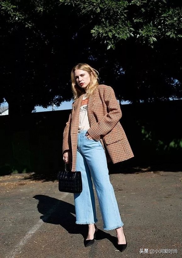 宽松牛仔裤怎么挑版型显瘦,宽松显瘦牛仔裤大小怎么选